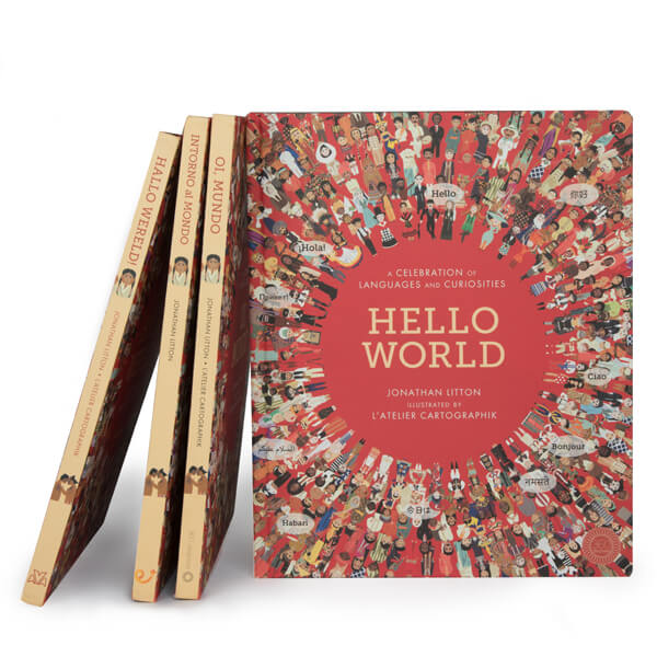 Hello World illustrated atlas for children