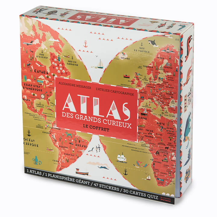 Atlas des grands curieux - Children Atlas